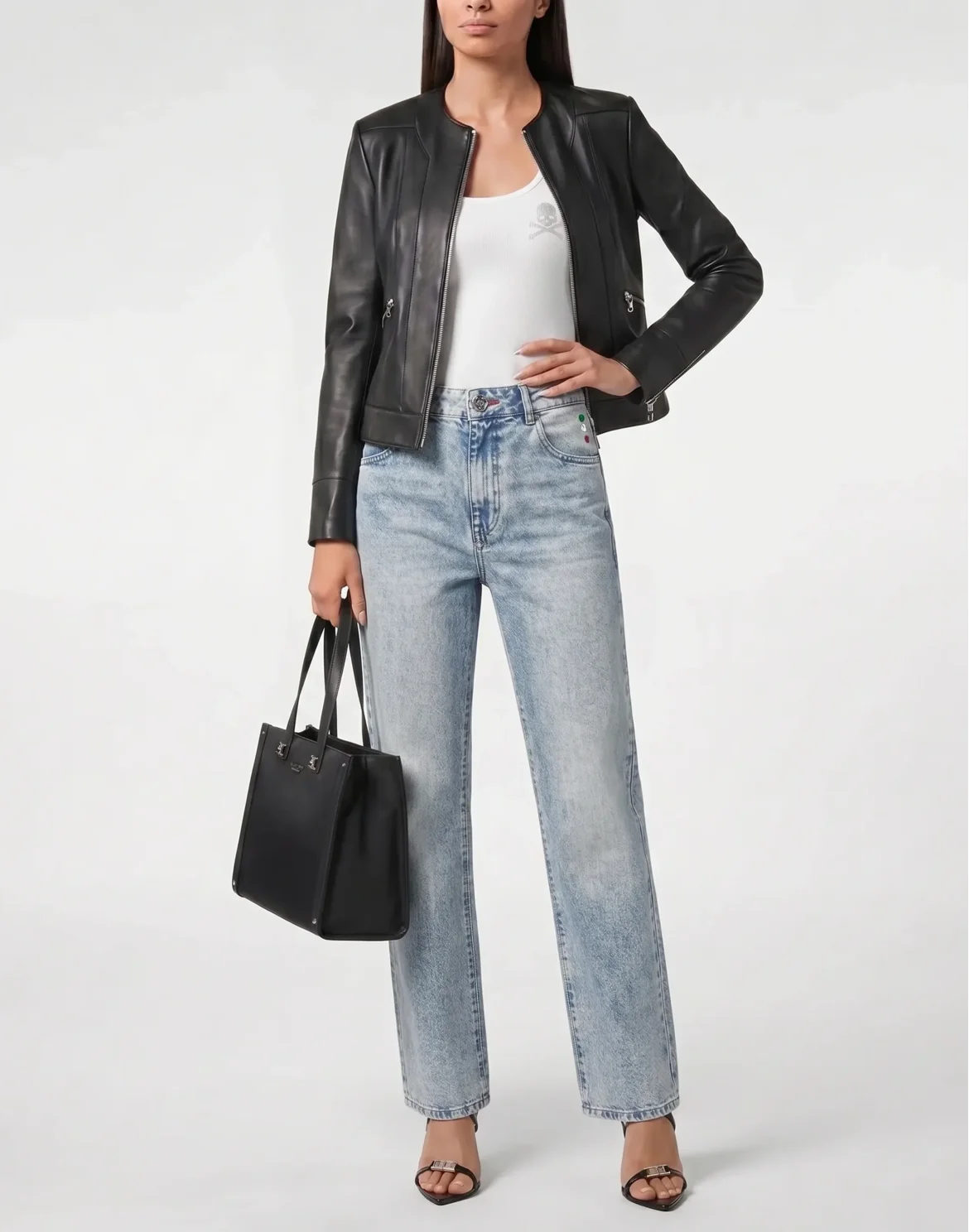 Straight Fit Jeans Basic, цвет: Голубой