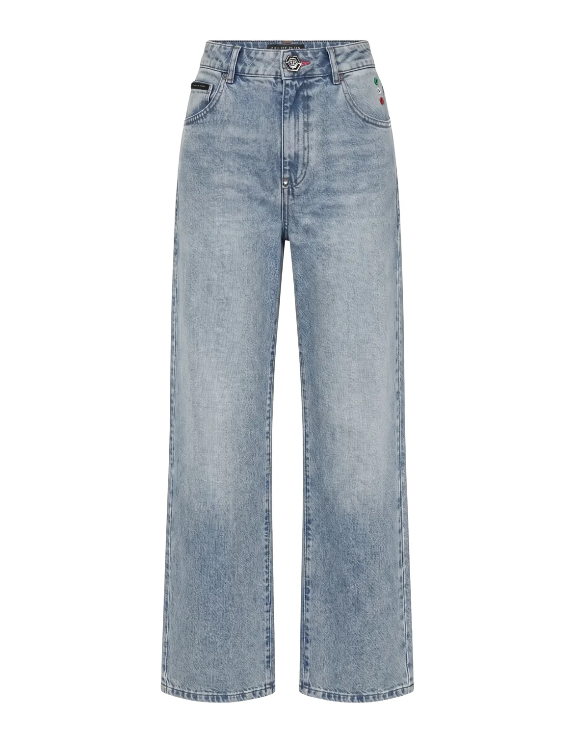 Straight Fit Jeans Basic, цвет: Голубой