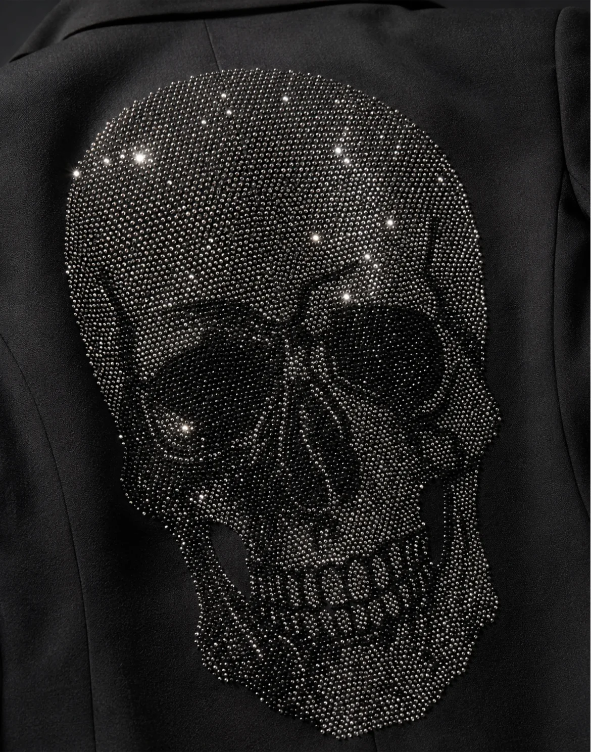 Single Breasted Fit Blazer Skull, цвет: Черный