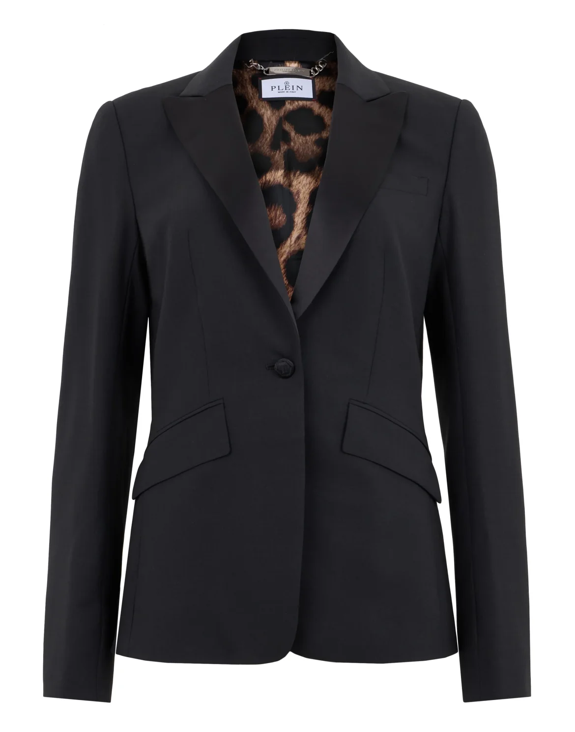 Single Breasted Fit Blazer Skull, цвет: Черный