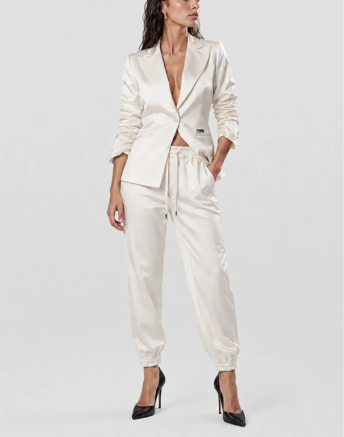 Cady Jogging Trousers Cargo Fit, цвет: Бежевый