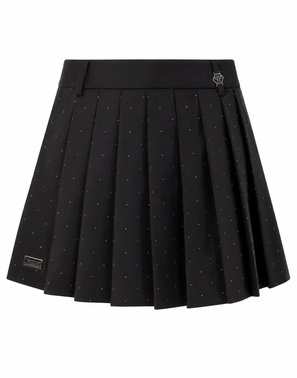Crystal Strass Mini Skirt, цвет: Черный