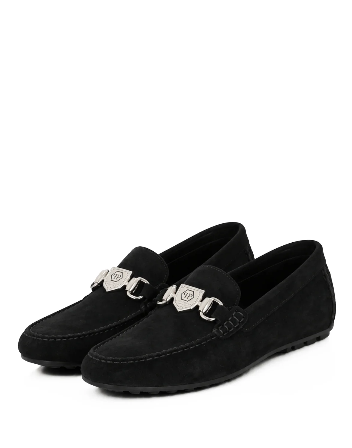 Driver Suede Moccasins, цвет: Черный