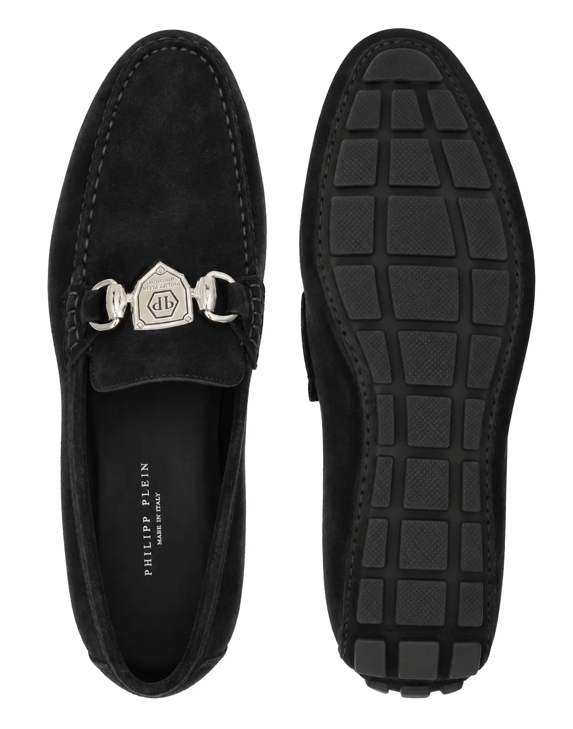 Driver Suede Moccasins, цвет: Черный