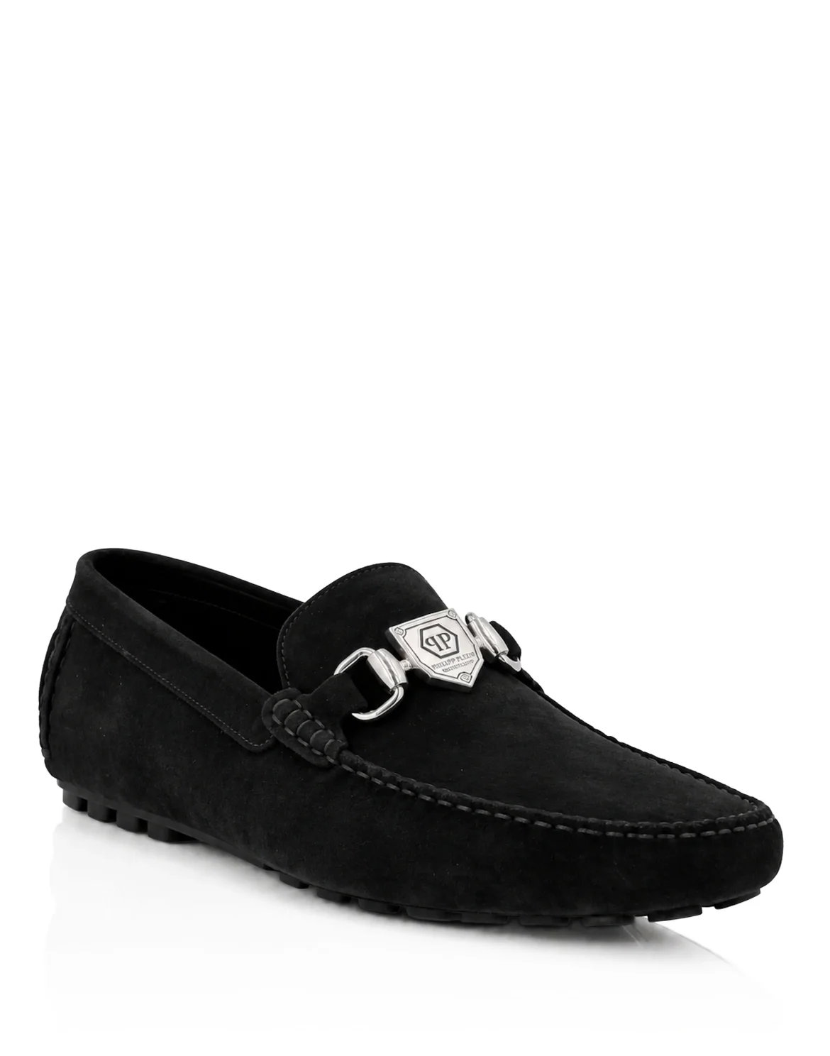 Driver Suede Moccasins, цвет: Черный