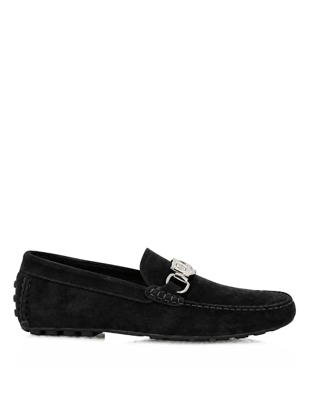 Driver Suede Moccasins, цвет: Черный