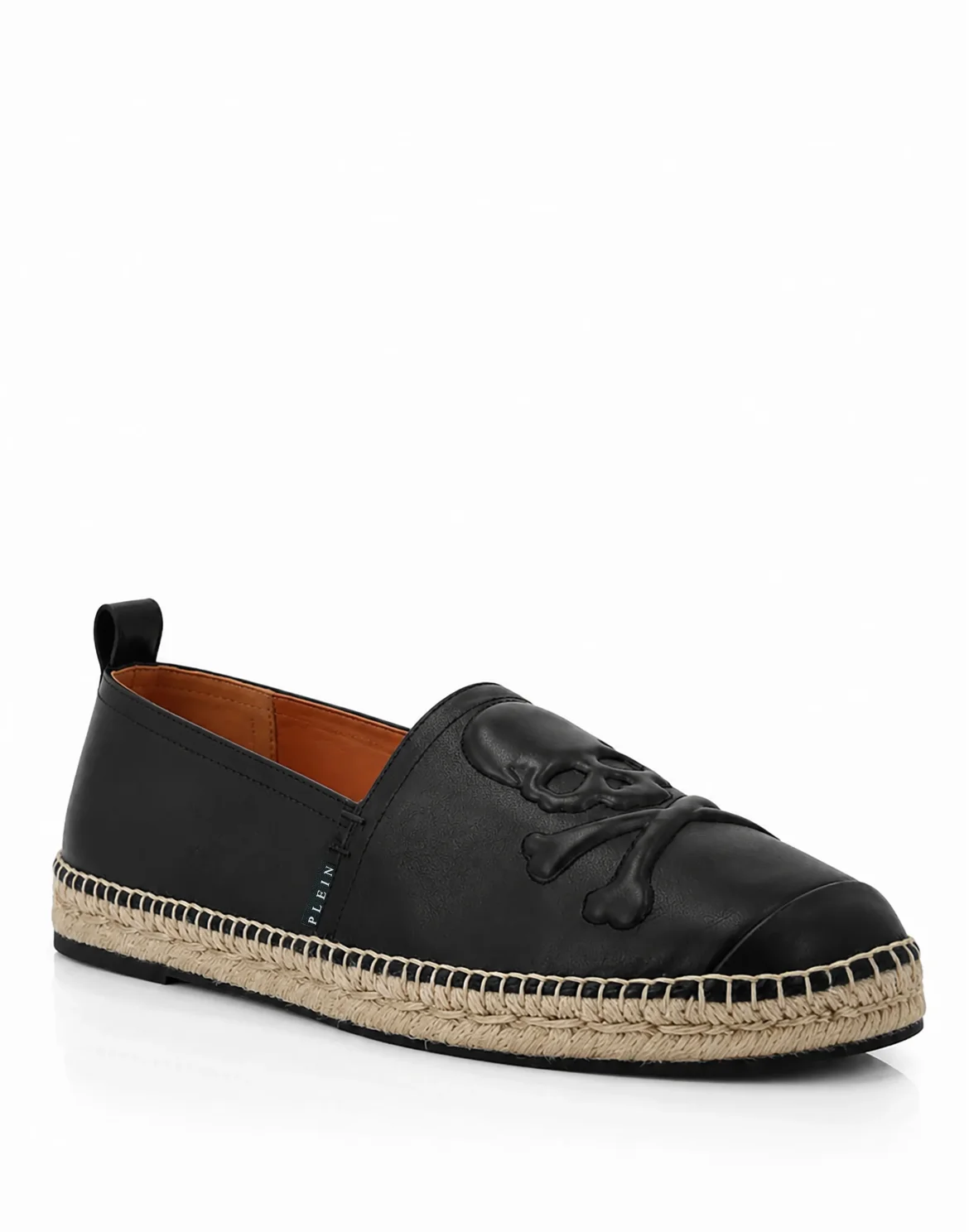 Nappa Leather Espadrillas Skull, цвет: Черный