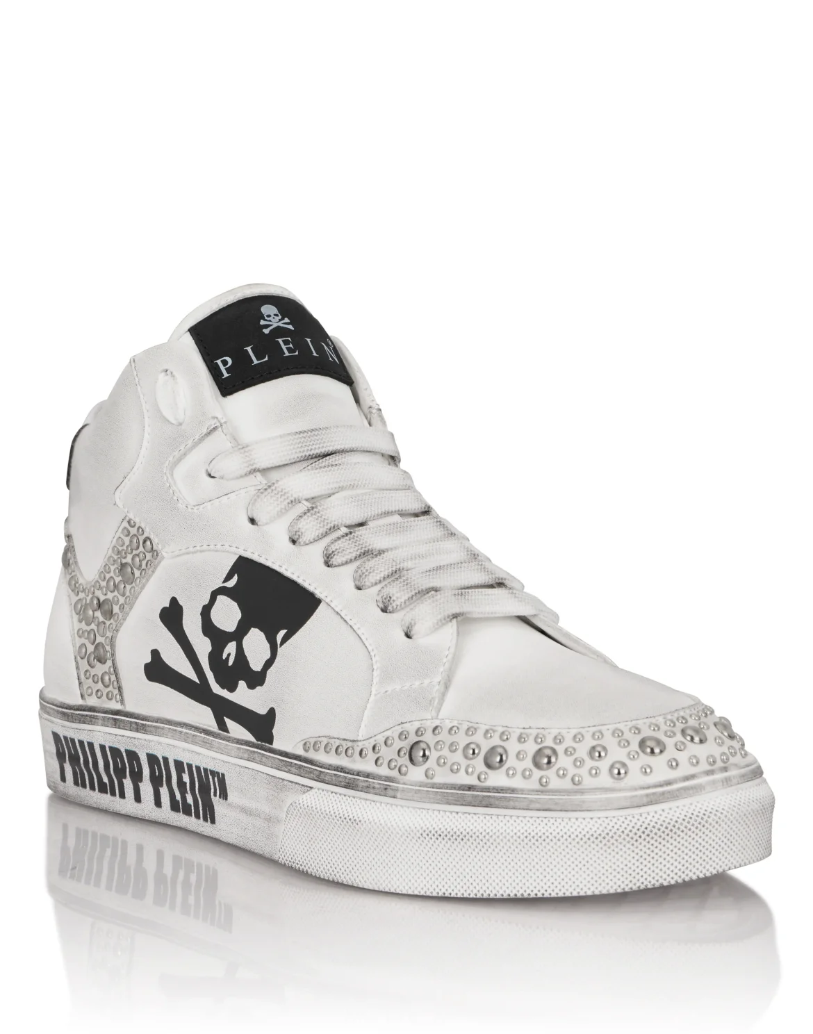 Hi-Top Sneakers Retrokickz Mix Studs, цвет: Белый