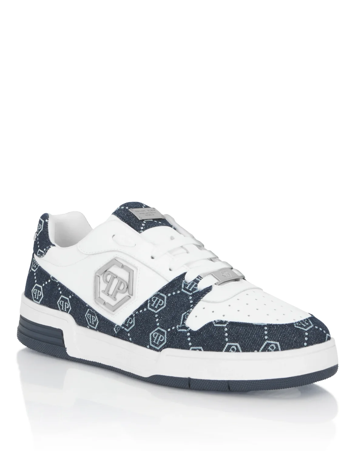 Low-Top Sneakers P-Force Denim Monogram, цвет: Белый
