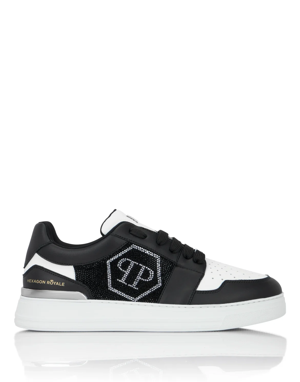 Lo-Top Sneakers Crystal Hexagon, цвет: Черный