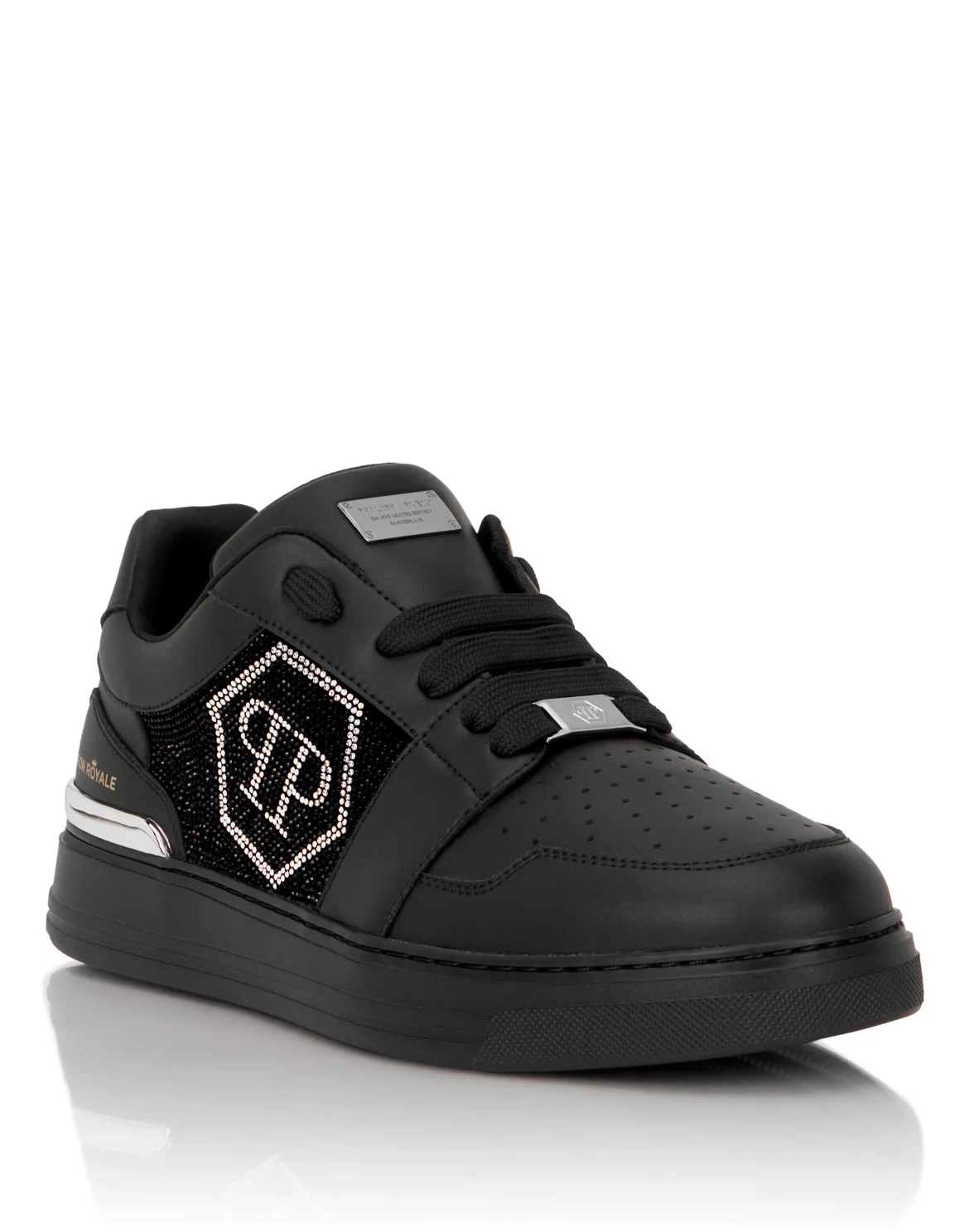 Lo-Top Sneakers Crystal Hexagon, цвет: Черный