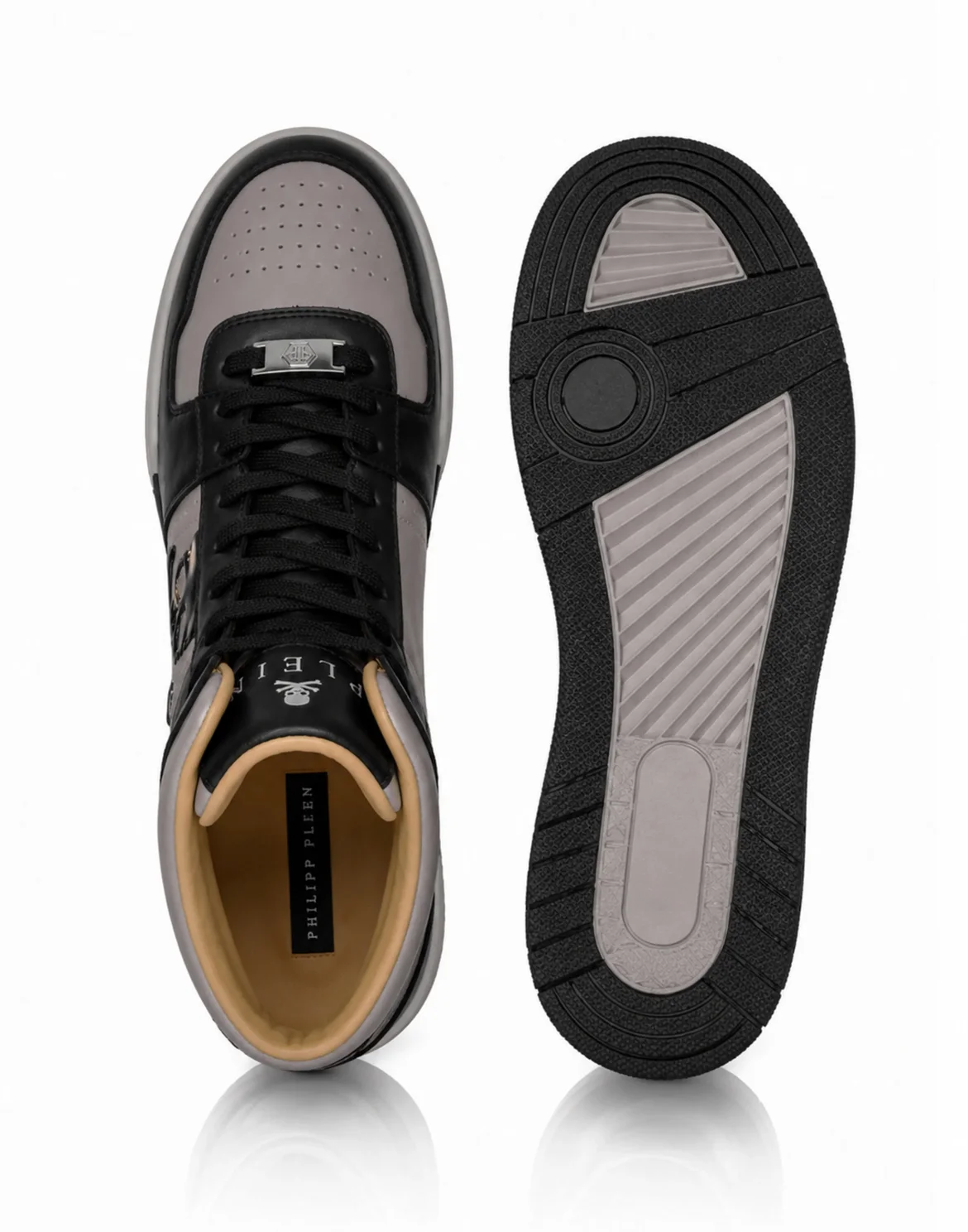 Nappa Hi-Top Sneakers Notorius, цвет: Черный