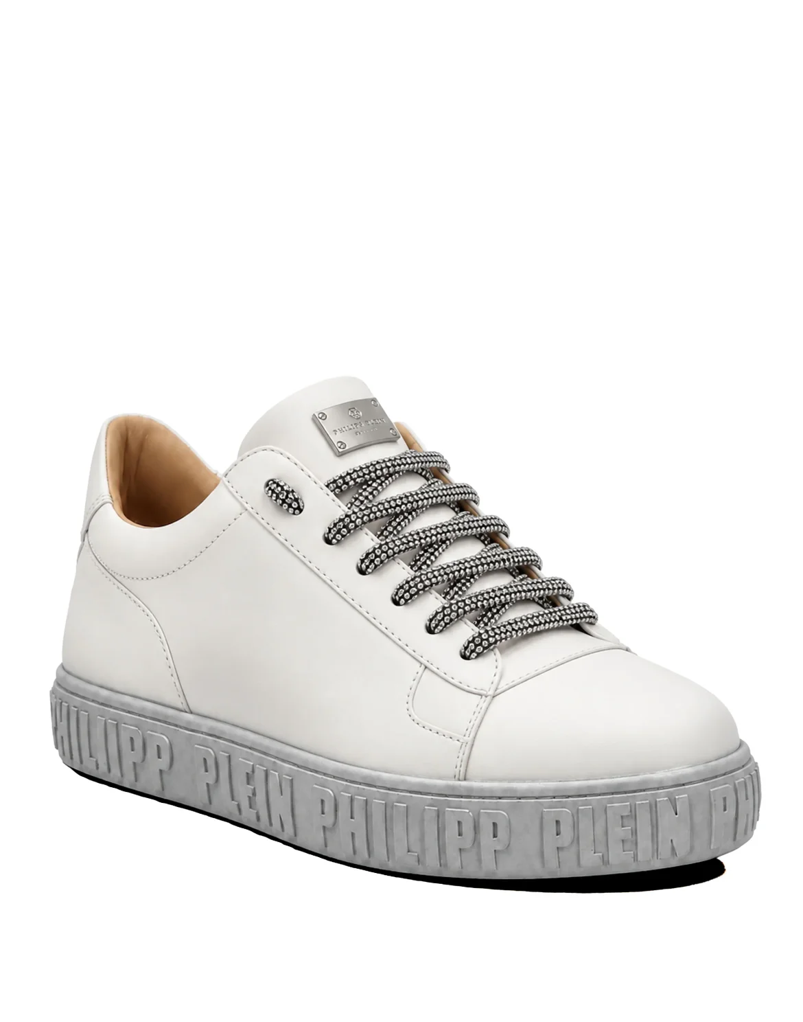 Low-Top Sneakers Strass, цвет: Белый