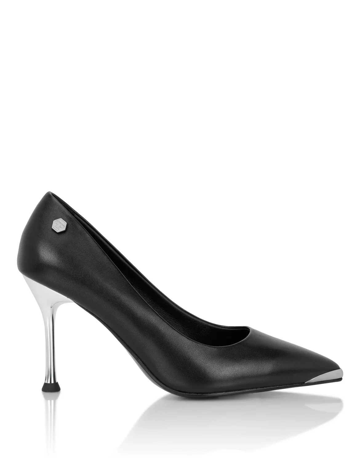 Nappa Decollete Hi-Heels Pump H110 Hexagon, цвет: Черный