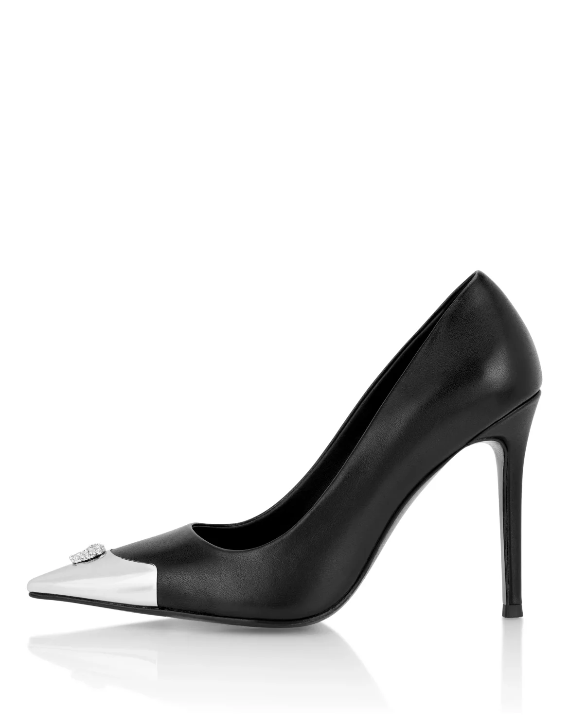 Nappa Decollete Hi-Heels Pump H105 Skull Toe, цвет: Черный