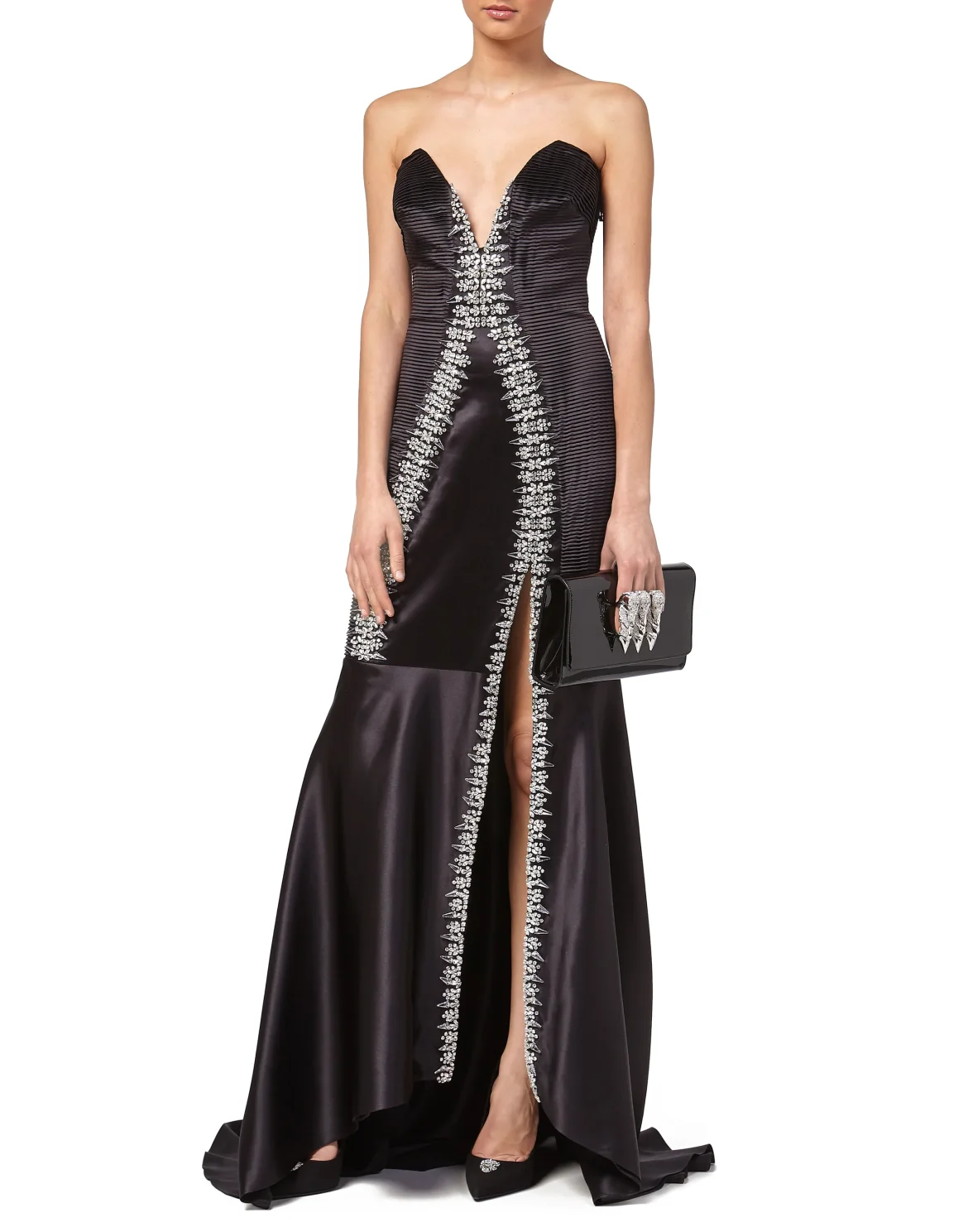 Evening Dress "Block Strass", цвет: Черный