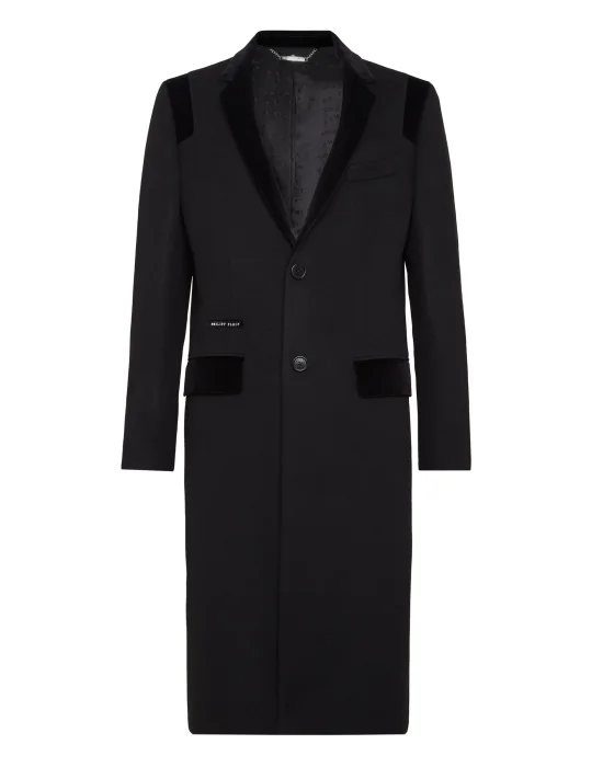 Coat Long Space Plein