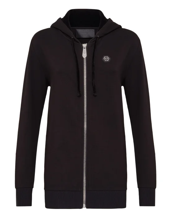 Hoodie Sweatjacket Space Plein