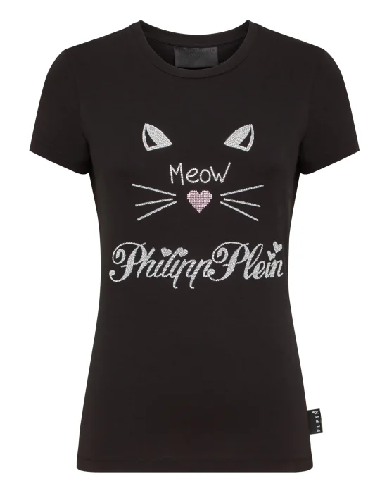 T-shirt Round Neck SS Crystal Plein