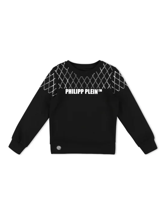 Sweatshirt LS Crystal Plein