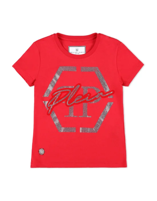 T-shirt Round Neck LS Hexagon