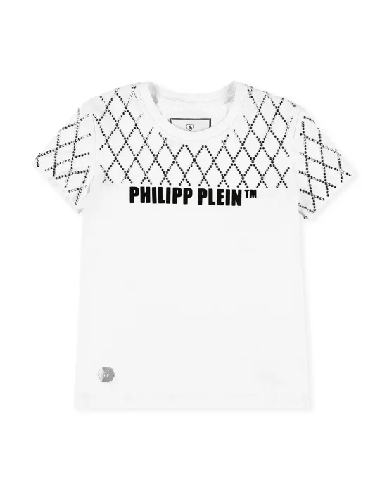T-shirt Round Neck SS Crystal Plein