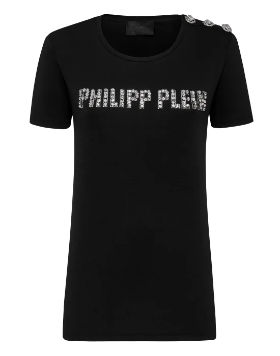 T-shirt Round Neck SS Crystal Plein