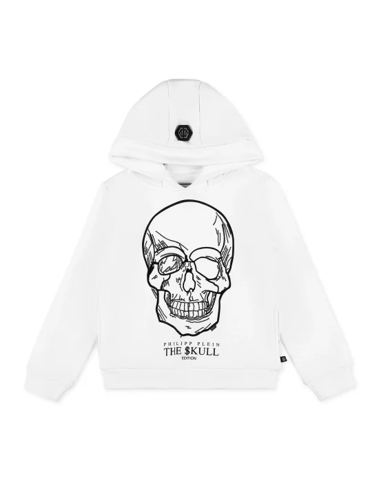 Hoodie sweatshirt stones Skull