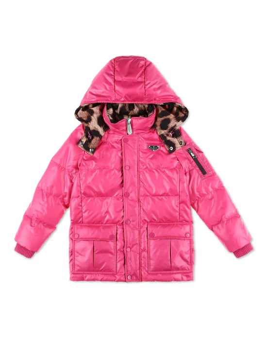 Nylon Satin Jacket Iconic Plein