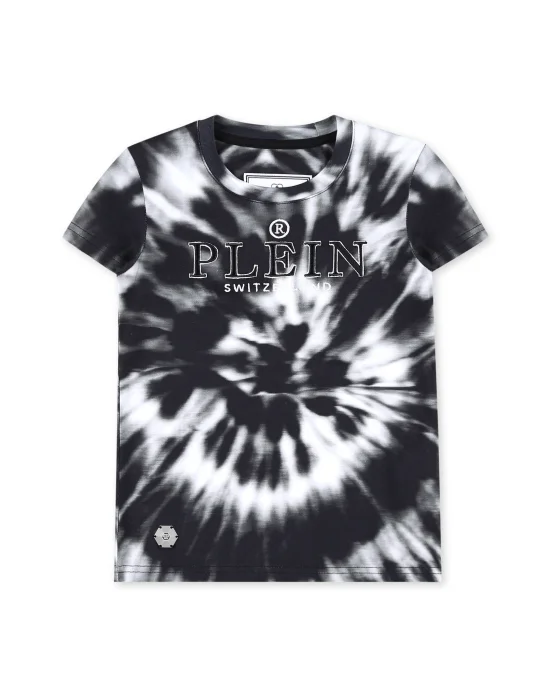 T-shirt Crop Round Neck SS Tie dye