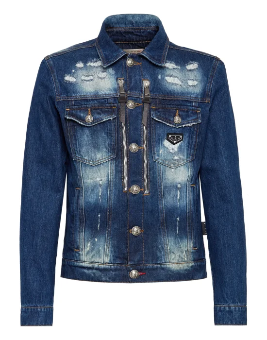 Denim Jacket Iconic Plein