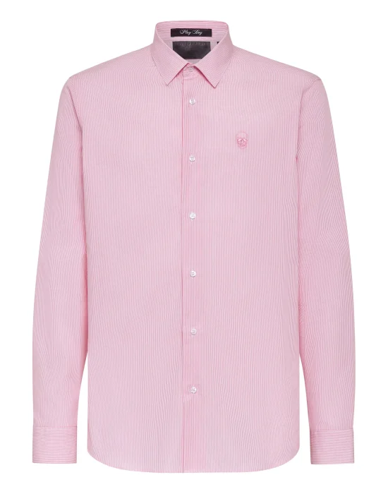 Shirt Playboy Fit Pinstripe Plein