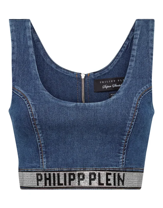 Denim Super Stretch top Philipp Plein TM