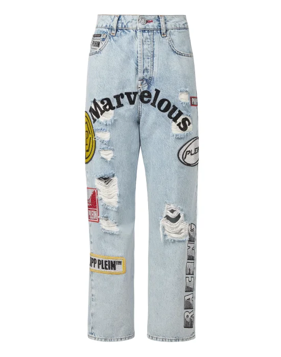 Denim Loose Fit stones Marvelous