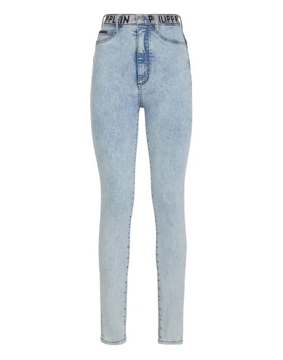 Denim Super High Waist Jegging Philipp Plein TM