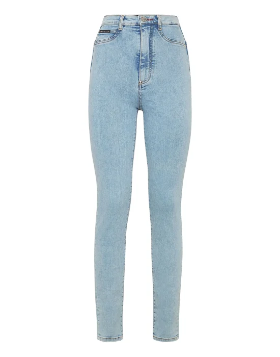 Denim Super High Waist Jegging Iconic Plein