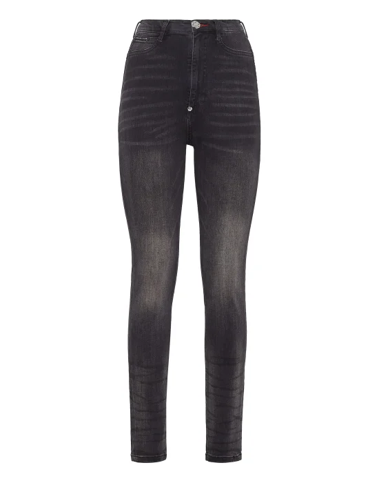 Denim Super High Waist Jegging Iconic Plein