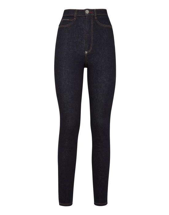 Denim Super High Waist Jegging Iconic Plein