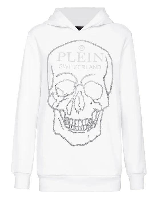 Hoodie sweatshirt Crystal Skull