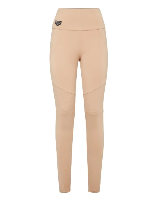 Super High Waist Biker Leggings Iconic Plein