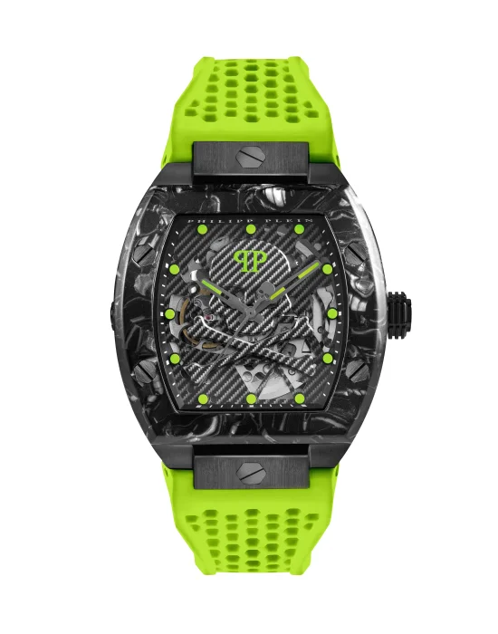 THE $KELETON $PORT-MASTER NEON LIME WATCH
