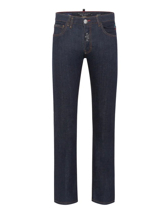 Denim Trousers Straight Supreme Fit