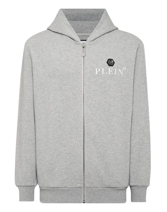 Hoodie Sweatjacket Hexagon