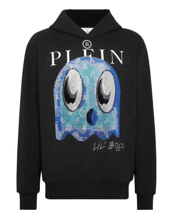 Hoodie sweatshirt Monsters with Crystals