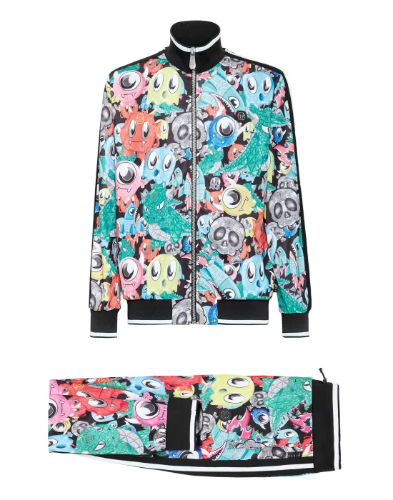 TRACKSUIT: ZIP-UP JACKET + JOGGING PANTS MONSTER