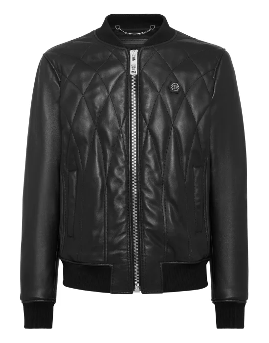 Leather Bomber