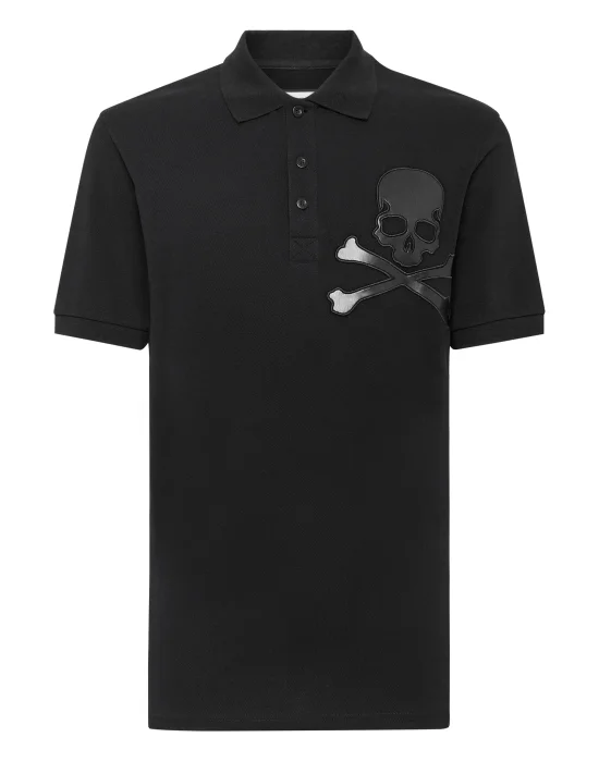 Slim Fit Polo shirt SS Skull