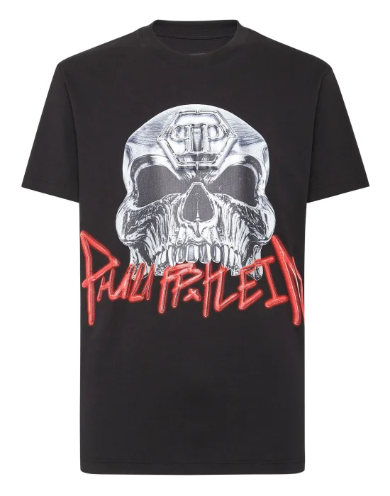 T-shirt Round Neck Skull
