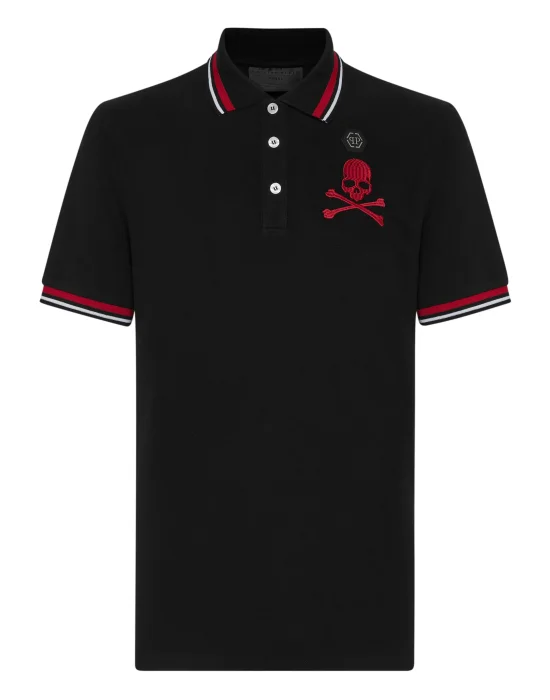 Slim Fit Polo shirt SS Skull&Bones