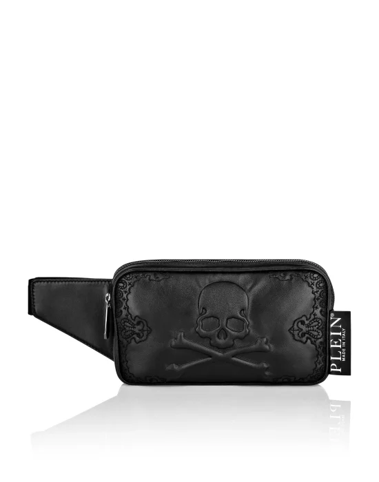 Embroidered Leather Fenny Pack Paisley